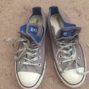 RARE sparkle low top converse